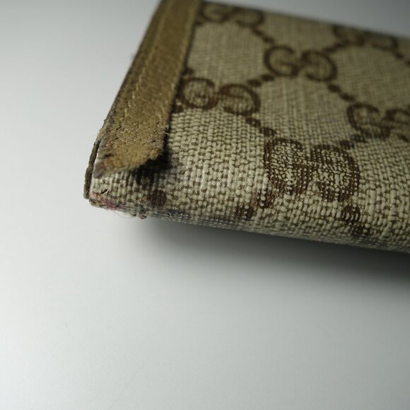 Vintage Gucci GG Monogram 6 Ring Key Holder Made In Italy, Sz 2.75 in x 3.75 in - Picture 4 of 16